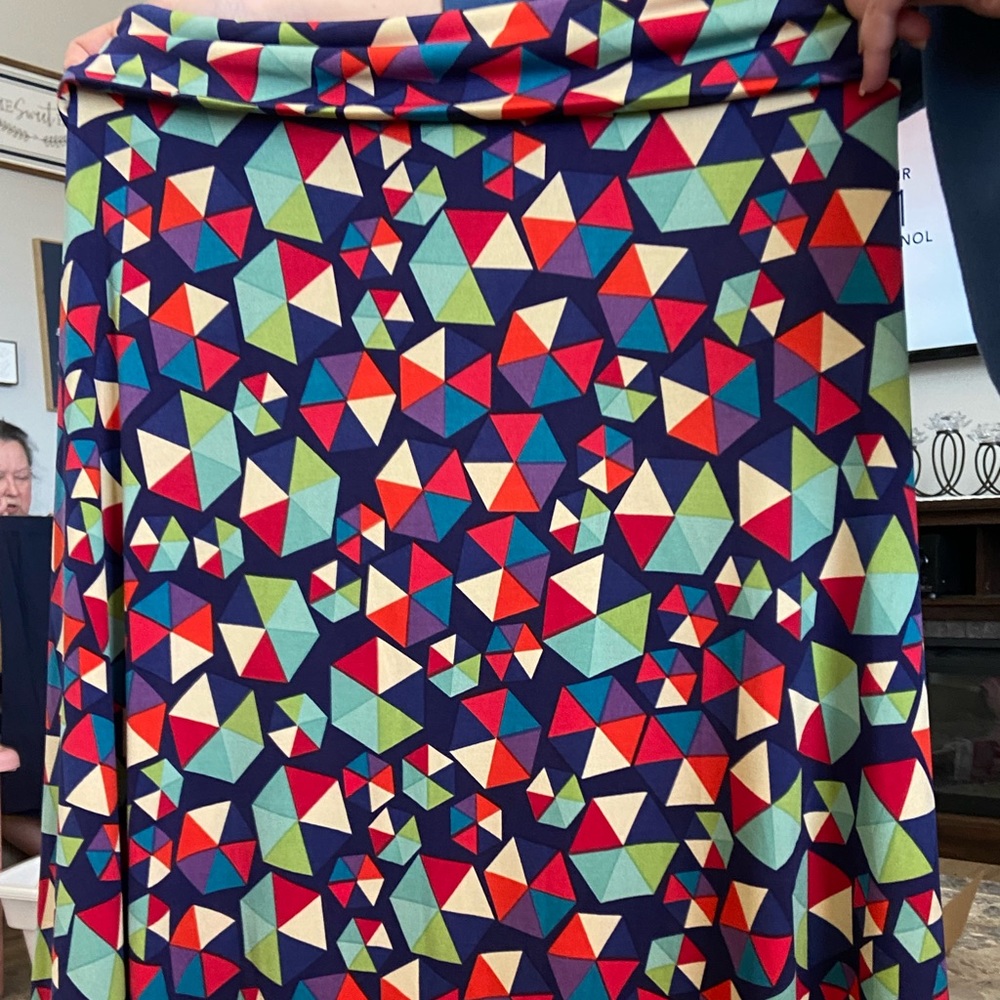 LulaRoe large a line skirt